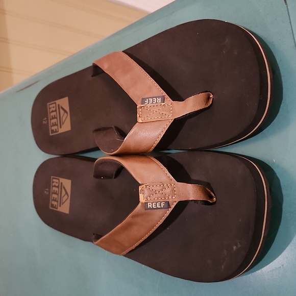 Reef flip flop sandals men's size 12 - Picture 4 of 7